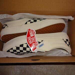 NIB Vans Off The Wall Checkerboard Slip-on Caro Collection Mens 7.5 Womens 9.0